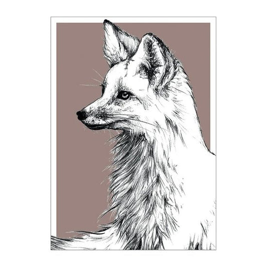 BDdesigns - Wildtier-Fuchskarte