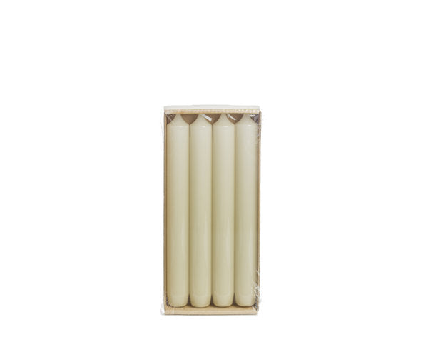 Rustik Lys hoogglans dinerkaarsen Pistache 2,1 × 19 cm - 4 stuks