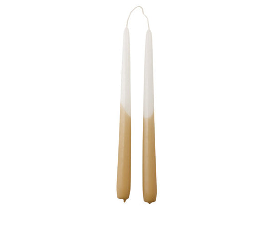 Rustik Lys – Dinner Candle Twins Apricot L