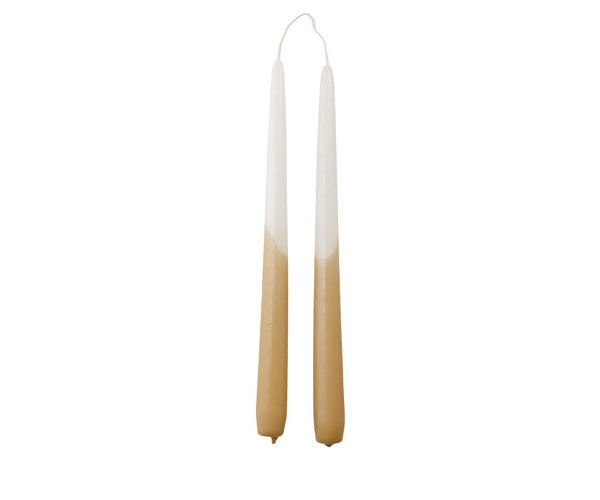 Rustik Lys Tweeling dinerkaarsen Apricot 2,2 × 29 cm - 2 stuks
