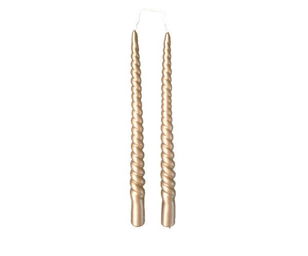 Rustik Lys Swirl dinerkaars Goud 2,1 × 29 cm