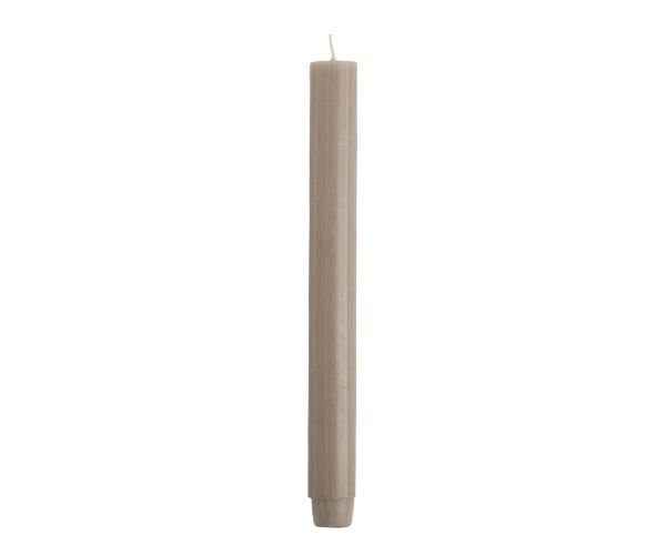Rustik Lys dinerkaars Olifantgrijs – 2,6 × 30 cm