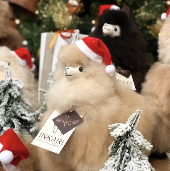 Inkari - Alpaka-Weihnachtsmannmütze
