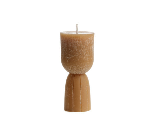 Rustik Lys – Kerzenskulptur Curve Fudge