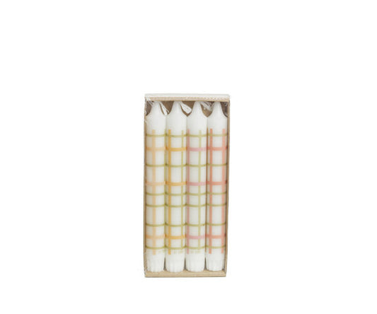 Rustik Lys – Von Kimmi – Tischkerze 2,2 x 19 cm, kariert