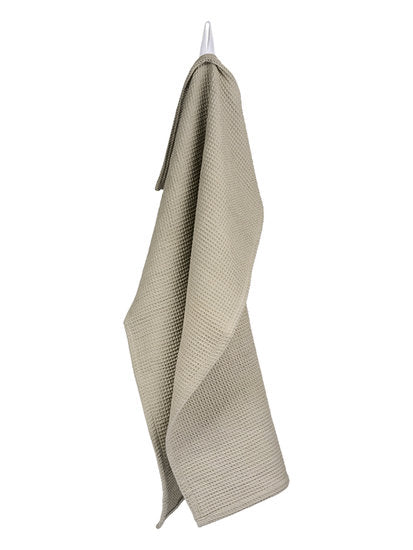 Mein Stil – Waffel-Gästehandtuch Beige-Taupe