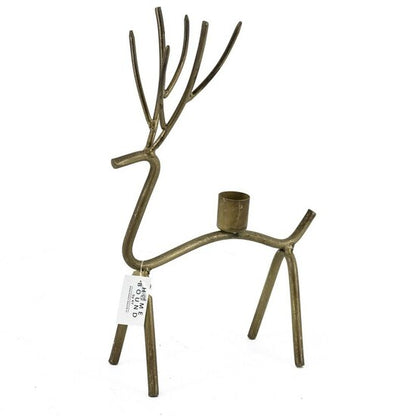 Kolony – Kerzenhalter Hirsch Gold