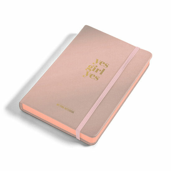 Studio-Schreibwaren – Mein pinkes Notizbuch Ja, Mädchen Ja