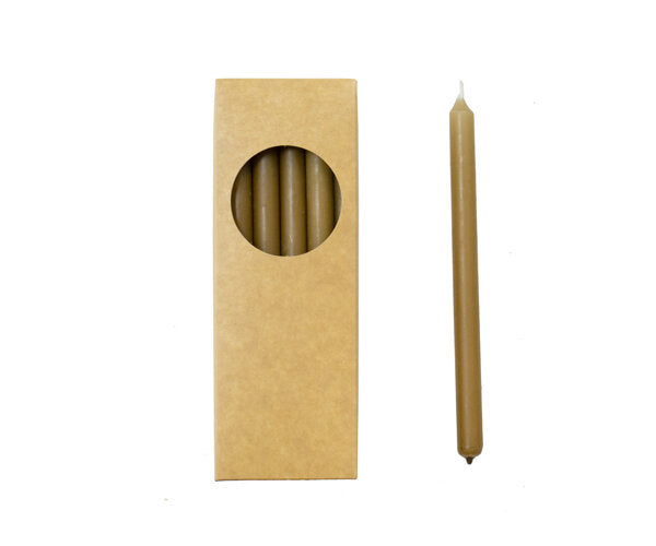 Rustik Lys potloodkaarsjes Camel 1,2 × 17,5 cm