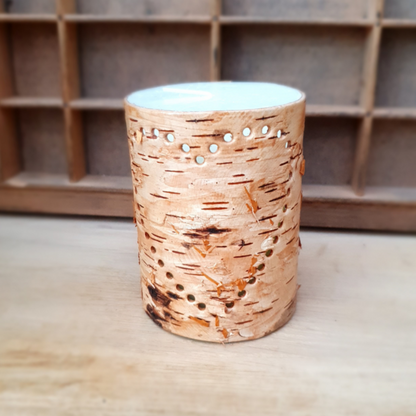 Broste Copenhagen - Candle Tree Bark Heart S