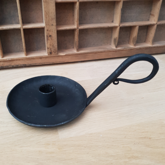 Kerzenleuchter L schwarz
