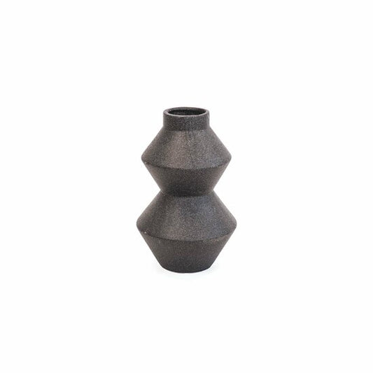 Housevitamin – Bio-Vase Schwarz – 13 x 13 x 22 cm