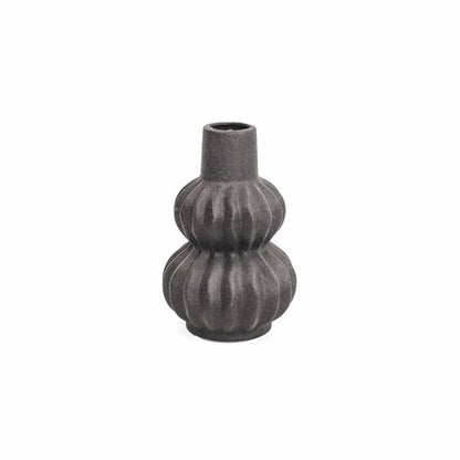 Housevitamin – Bio-Vase Schwarz – 15 x 15 x 24 cm