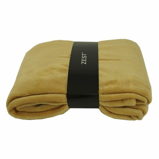 Zest - Fleece Plaid Flanell Senfgelb - Kneusje