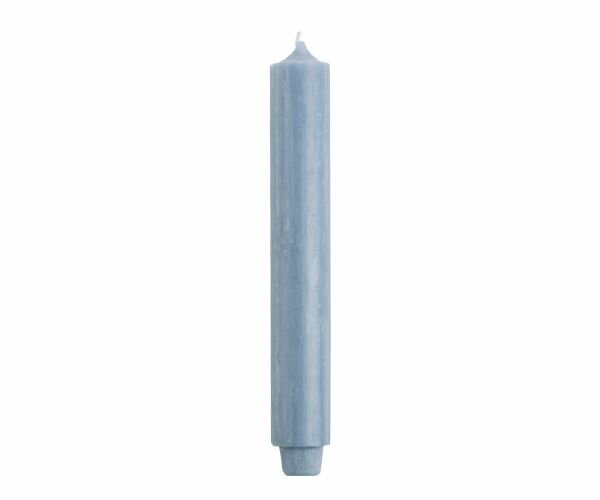 Rustik Lys dinerkaars Nordic blauw – 3,2 × 30 cm