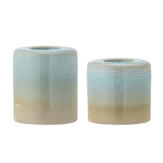 Bloomingville - Candlestick Safie grün S/2