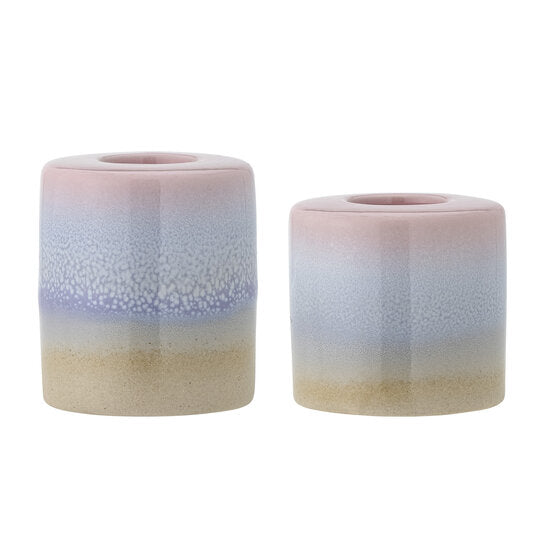 Bloomingville - Candlestick Safie Rose S/2