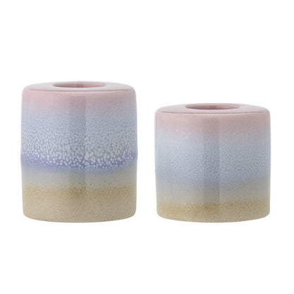 Bloomingville - Candlestick Safie Rose S/2