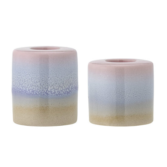 Bloomingville - Candlestick Safie Rose S/2