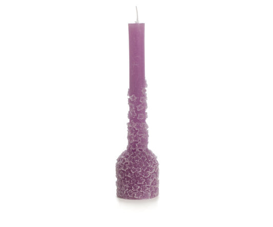 Rustik Lys - Kerzenskulptur Bloom Purple