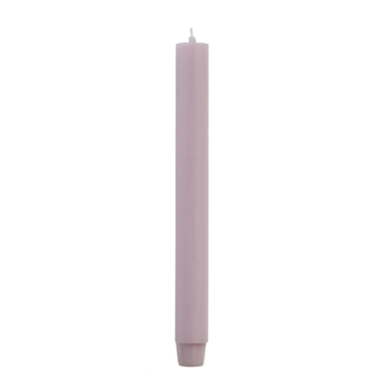 Rustik Lys dinerkaars Pastel lilac – 2,6 × 30 cm