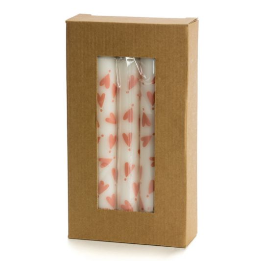 Rustik Lys – Stearin-Dinnerkerze von Kimmi Cheerful Hearts
