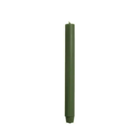 Rustik Lys – Tischkerze 2,6 x 30 cm, Kieferngrün