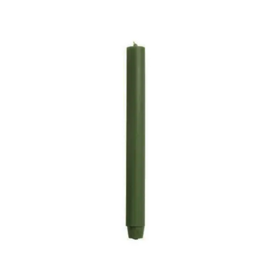 Rustik Lys – Tischkerze 2,6 x 30 cm, Kieferngrün
