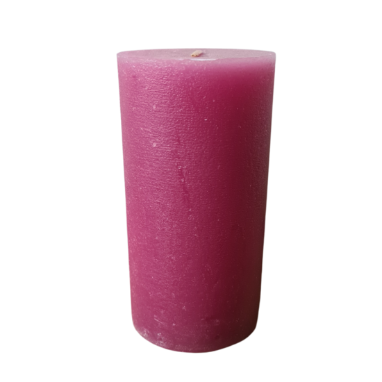 Rustik Lys – Rustikale Kerze 7 x 13,5 cm Heidekraut