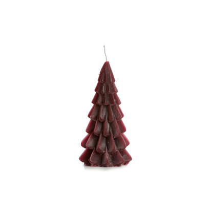 Rustik Lys - Weihnachtsbaumkerze Aubergine S