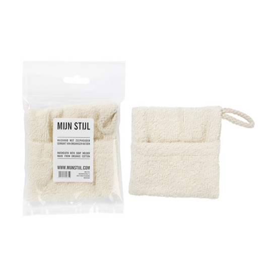 Mein Stil – Waschlappen mit Seifenhalter