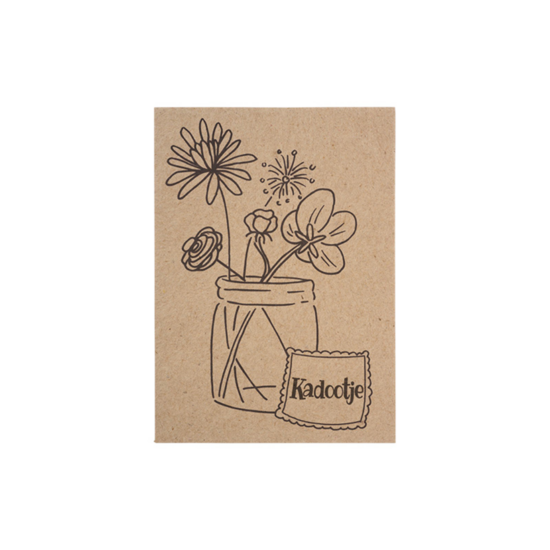 Mein Stil – Geschenkkarte mit Wildblumenmix