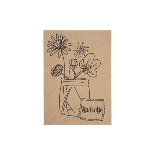 Mein Stil – Geschenkkarte mit Wildblumenmix