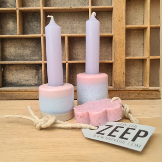 Geschenkbox in Pastelllavendel