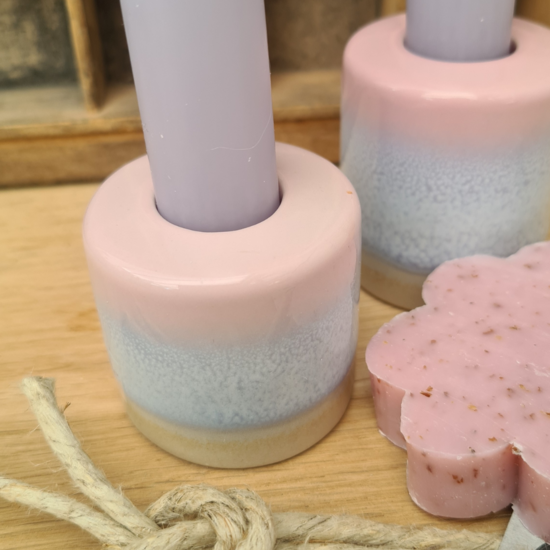 Geschenkbox in Pastelllavendel