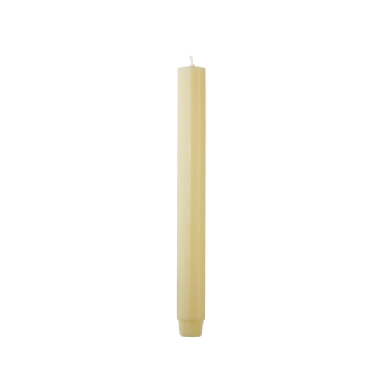 Rustik Lys dinerkaars Pale Banana – 2,6 × 30 cm