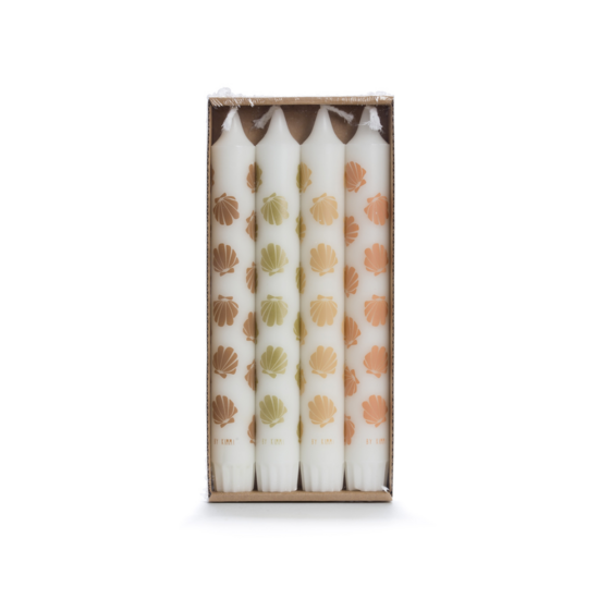 Rustik Lys – By Kimmi Tafelkerze Shell s/4