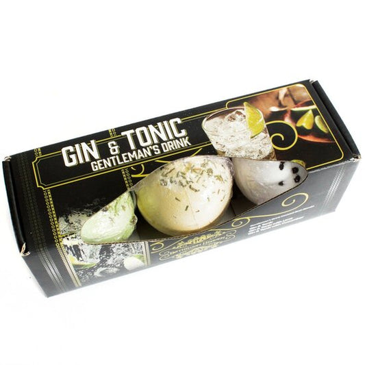 Gin-Tonic-Badebomben, 3er-Set