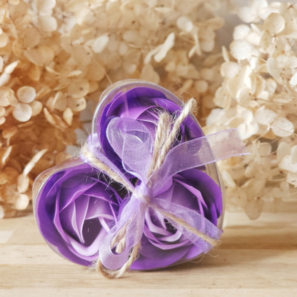 Thistle Rose - Lavendel Seifenblumen, 3er-Set