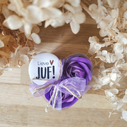 Thistle Rose - Lavendel Seifenblumen, 3er-Set