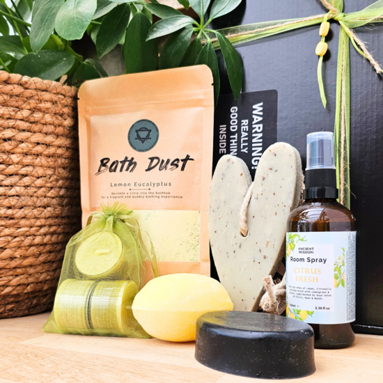 Lemon Crush – Wellness-Geschenkset L