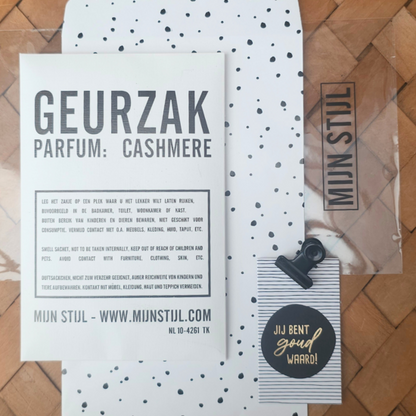 Geschenkset Dufttasche Du bist Gold wert