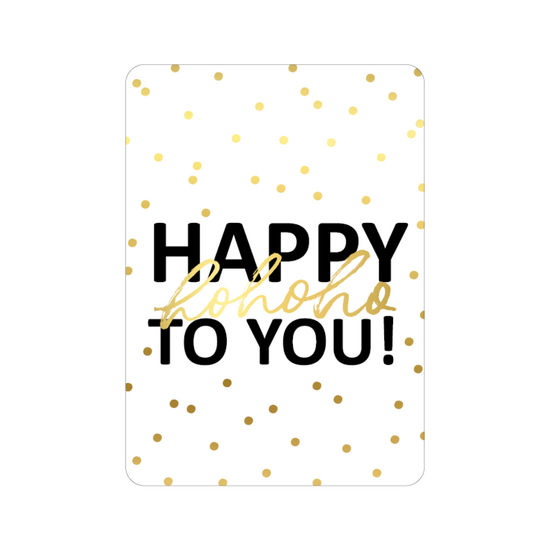 Card Happy hohoho to you!