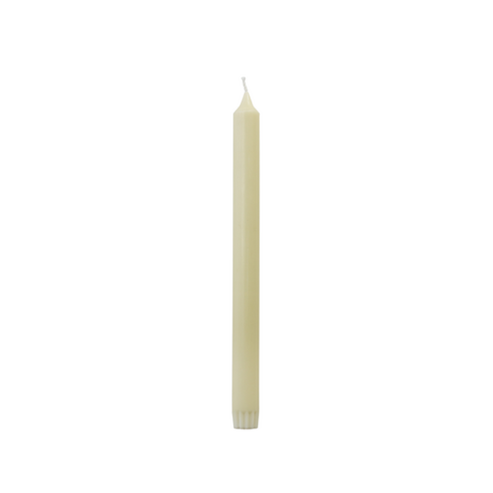 Rustik Lys dinerkaars stearine Cream 2,2 × 28 cm