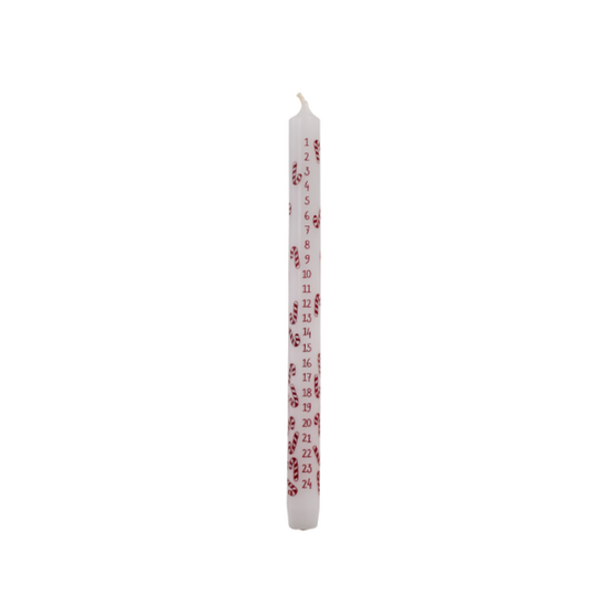 Rustik Lys - Dinnerkerze Advent Zuckerstangen