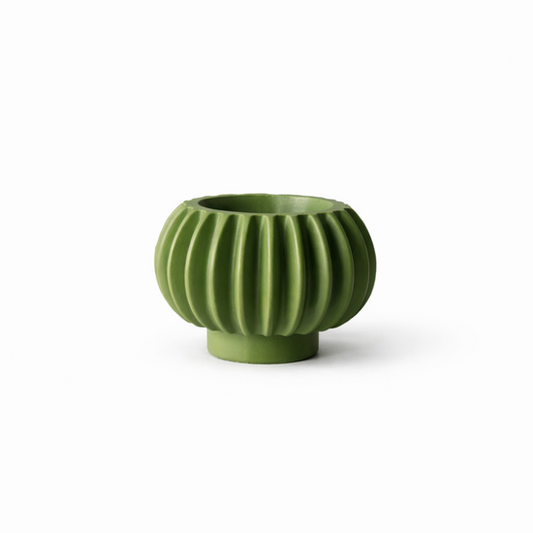 Bon Lifestyle – Modularer Kerzenständer Orbit – Armeegrün