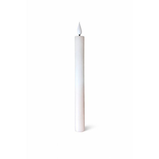 Bon Lifestyle – LED Dip Dye Tafelkerze – Leinen/Blush