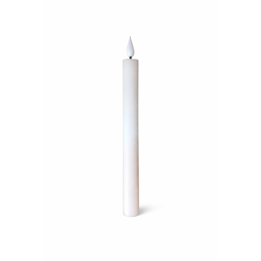 Bon Lifestyle – LED Dip Dye Tafelkerze – Leinen/Blush