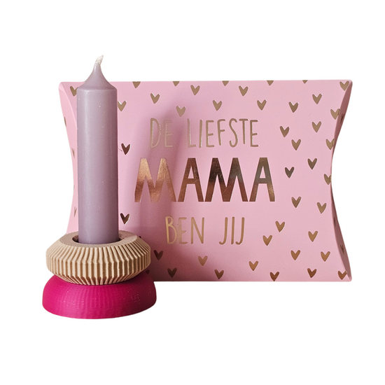 Mama Geschenkset Kerzenständer Ray
