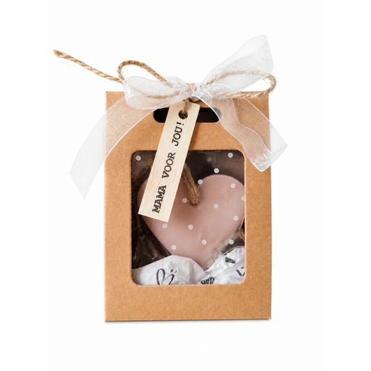 Geschenkset Seifenherz "Mama für dich"